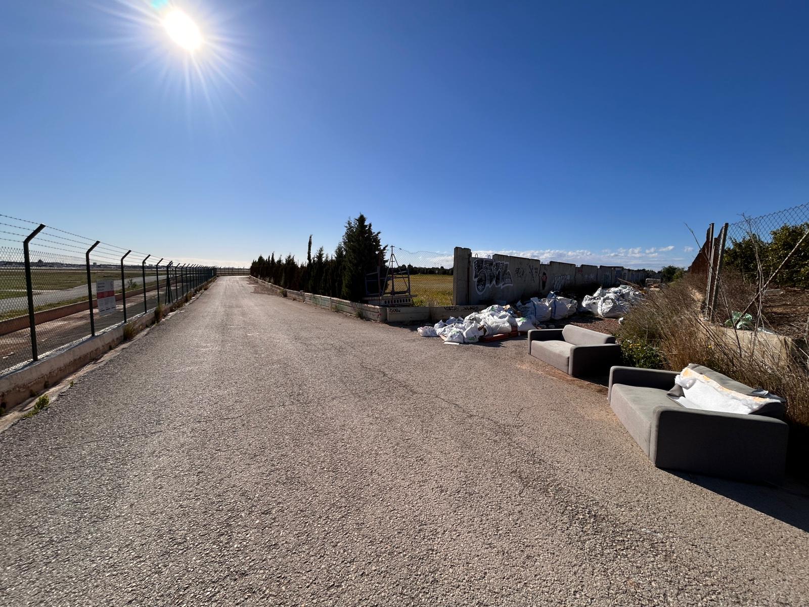 El chasco del mirador de los aviones de Valencia